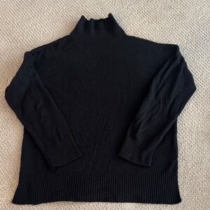 Abercrombie & Fitch Classic Black Turtleneck Sweater